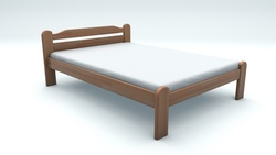 Alder wood bed Amanta