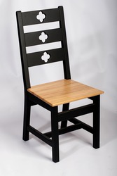 Birch/oak chair Ardis