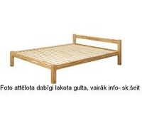 Birch bed Lina